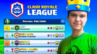 I Qualified for Clash Royale League 🏆