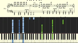 The Fox - Ylvis - Piano/Synthesia/Sheet Music/Tutorial/How To