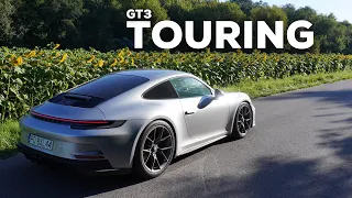 Gwiazda filmów dla dorosłych w sukni wieczorowej | Porsche 9II GT3 Touring | testdrive