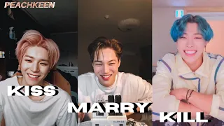 KISS, MARRY, KILL | Male Idols Edition