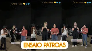 LIVE ENSAIO DAS PATROAS: MAIARA & MARAISA+ MARILIA #maiara #mafe #fernando #casalmafe