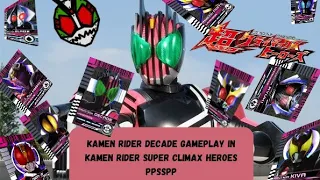 spesial 50 Subscriber, game play Kamen rider Decade in PPSSPP,Decade VS Heisei Rider phase 1