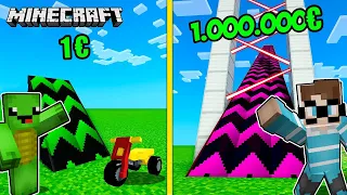 ARME NOOB AUTO RAMPE vs. REICHE PRO AUTO RAMPE in Minecraft! [Deutsch/HD]