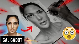 Como desenhar a Gal Gadot - Vídeo aula