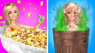 💰RICH VS POOR DOLL’S MAKEOVER 💝 Cheap vs Expensive Gadgets 😍 Dolls Come to Life by 123 GO! TRENDS