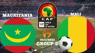 Mauritania vs Mali African Nations Championship CHAN 2023 Full Match Analytics Group-D