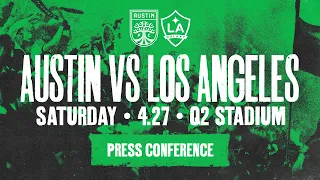 Austin FC Post-Match Press Conference with Head Coach Josh Wolff - April 27, 2024