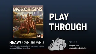 Play-through only - Bios: Origins Play Through by Heavy Cardboard