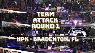 Street Outlaws 2021 No Prep Kings - Bradenton, FL: Team Attack Round 1