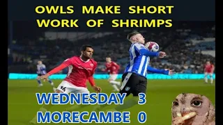 Sheffield Wednesday 3-0 Morecambe