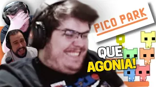 CASIMIRO JOGANDO PICO PARK ft. BELTRÃO, PIG, CHICOIN, MATHOLA E BRONNKS | Cortes do Casimito