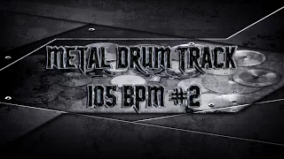 Groovy Metal Drum Track 105 BPM (HQ,HD) | Preset 2.0