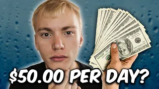 I Tried Making $50.00 PER DAY From Posting Rain Videos in 2023!