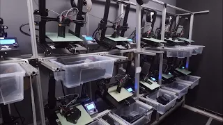 Fully Automated 3D Print Farm!