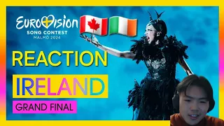 SCARY! Bambie Thug - Doomsday Blue | Ireland 🇮🇪 | Grand Final | Eurovision 2024 | CANADIAN REACTION