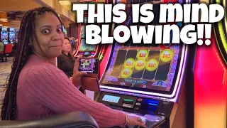 She Won A MIND BLOWING Amount Of Money On This Slot Machine!