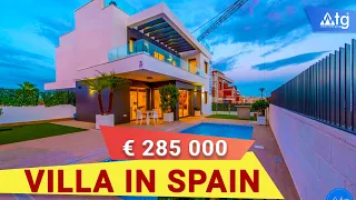 New Villa in Algorfa, 3 bedrooms, area 120 m2. Villas for sale in Spain. Villas to buy in Spain