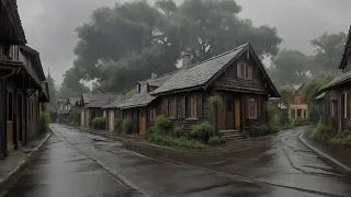 The best sounds of heavy rain and thunder to relieve deep anxiety and stress - therapy from nature