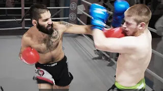Ушу Мастер против жесткого Бойца из Морга / Он хочет стать чемпионом UFC