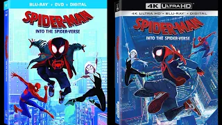 Spider-Man: Into the Spider-Verse Blu-ray vs 4K Blu-ray Comparison (SDR version)