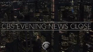 CBS Evening News Long Closing Theme (2006-2011) New York Skyline. Katie Couric.