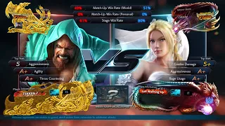 MYI Najin Kazama (Marduk) vs HG Mitrust Storm (Nina) - #T7OnlineChallenge: EU Southwest - Winners Se