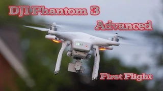 DJI Phantom 3 Advanced Unboxing & First Flight