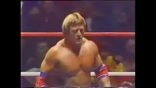 Hulk Hogan (Champion) vs Mr Wonderful Paul Orndorff (Challenger)