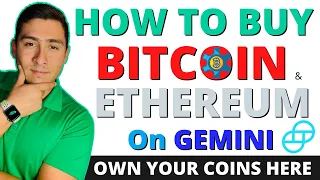 How To Buy Bitcoin and Ethereum On Gemini App - Crypto Investing 2021