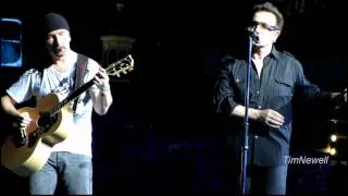 U2 / The Edge introduces "Stay" / July 17th, 2011 / St. Louis, Busch Stadium / 360 Tour