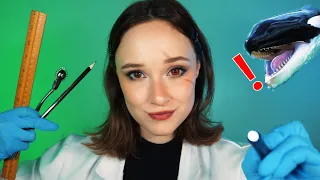 ASMR Evil Scientist Creates You (Orca-Bot w/ a Thirst for Yachts🐋⚔️🛥️) | Eye Exam, Do As I Say