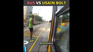 Can Usain Bolt Outrun A Bus?