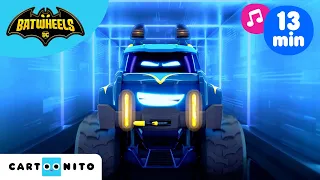 Batwheels Compilation | Meet the Supervillain Fighters | Cartoonito | Music Videos | Kids Cartoons