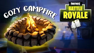 Fortnite Battle Royale Cozy Campfire fratsen.. - (GameMeneer Livestream 12-01-2018)