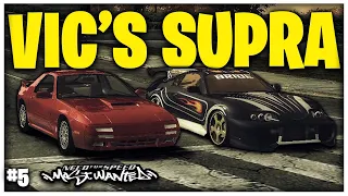 BEATING VIC AND HIS TOYOTA SUPRA! | Need For Speed Most Wanted Lets play EP #5