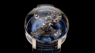 Jacob & Co. Introduces The Astronomia Sky - Celestial Panorama Gravitational Triple Axis Tourbillon.