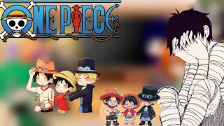 || Past Mugiwara crew + Ace, sabo, and ??? React to ASL || part 2