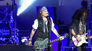 JOHNNY DEPP Hollywood Vampires DEATH & RESURRECTION SHOW Bethel NY Live 2023 Alice Cooper JOE PERRY