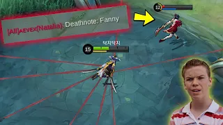 NA DEATHNOTE PA NGA! ENEMY NATALIA used "DEATHNOTE" prank on my FANNY 😭 ( muntik na ako mag afk )