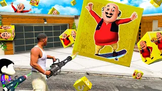 GTA 5 : FRANKLIN Opening BIGGEST "MOTU PATLU" LUCKY BOXES in GTA 5! (GTA 5 mods)