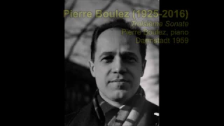 Boulez plays Boulez (Darmstadt 1959)