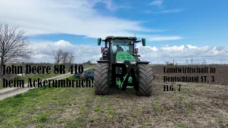 8R 410 beim Ackerumbruch!| Landwirtschaft in Deutschland ST. 3 FLG. 7 (4K)