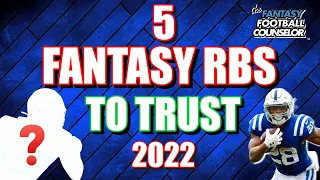 5 Fantasy Football 2022 Running Backs to Trust