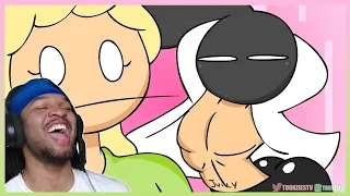 REACTING TO TOONZIES - Fionna Hates Her Job! Fionna & Cake Parody