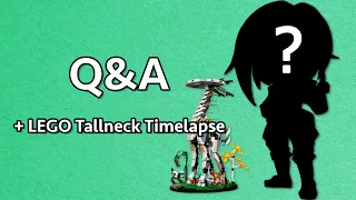 An "80K Subscribers" Q&A + LEGO Tallneck Timelapse
