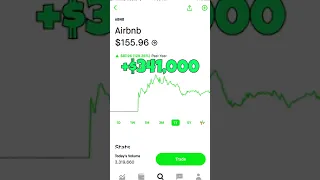 CRAZY $350,000 GAIN OFF $30,000!!! WallstreetBets Trading AirBnb stock like GME and AMC