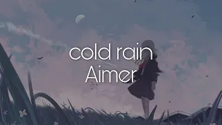 Aimer「cold rain」