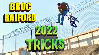 BROC RAIFORD INSTAGRAM COMPILATION BMX TRICKS 2022 (PART 2)