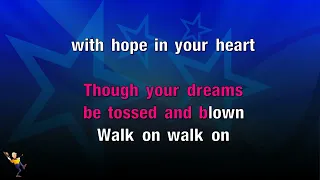 You'll Never Walk Alone - Elvis Presley (KARAOKE)