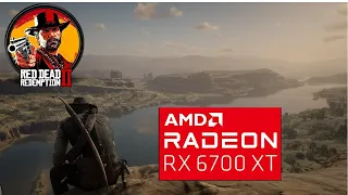 Red Dead Redemption 2 / RX 6700 XT / Ryzen 5 7600 / 1080p - Ultra Settings